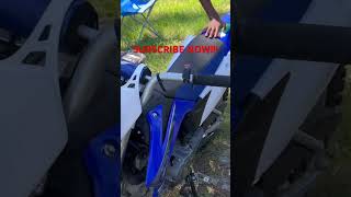 YAMAHA PW50 DIRTBIKE KICKSTART [upl. by Mathian]