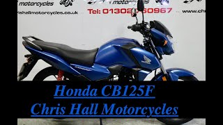 2024 Honda CB125F chrishallmotorcycles hondamotorcycles motorcycles [upl. by Deuno868]