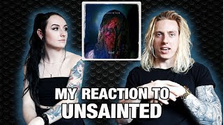 Metal Drummer Reacts Unsainted by Slipknot [upl. by Ennaitsirk465]