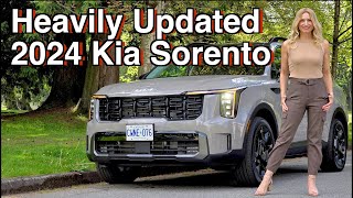 Updated 2024 Kia Sorrento review  Same size as Hyundai Santa Fe [upl. by Phaedra]