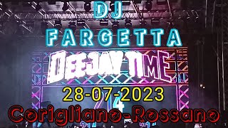 3 Dj FARGETTA live DeejayTime sul lungomare SantAngelo a RossanoCorigliano per la serata dance90 [upl. by Kalinda261]