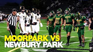 CRAZY 4TH QUARTER COMEBACK  Moorpark vs Newbury Park  2023 HS Football Highlights SportsRecruits [upl. by Nnaylloh]