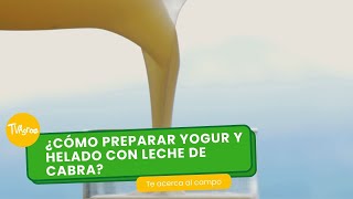 ¿Cómo preparar yogur y helado con leche de cabra TvAgro por Juan Gonzalo Angel Restrepo [upl. by Shelah885]