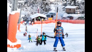 Kolsassberglift  Schlepplift Kindergelände Skischule Skiverleih [upl. by Kendal]