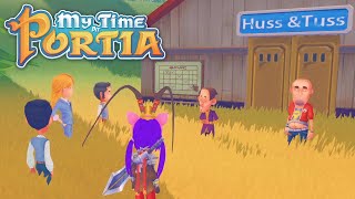 A House for Huss and Tuss  My Time at Portia Full Release – Part 155 [upl. by Ennaitak344]