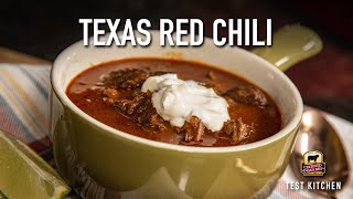 How to Make Texas Red Chili  Beef Chili Recipe [upl. by Charity]