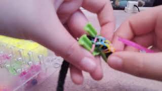 how to make Rainbow LoomSpirilla Bracelet [upl. by Lorimer]