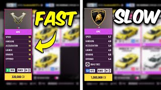 Top 5 FASTEST Drag Cars in Forza Horizon 5 [upl. by Attelra]