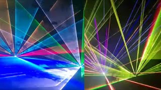 Lasershow Kamenz Forstfest 2482022 [upl. by Ardeid679]