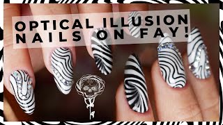 💎🪄Monochrome Optical illusion set on Fay🪄💎 [upl. by Marne856]