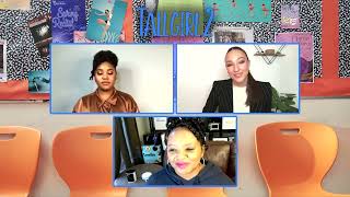 Tall Girl 2 interview with Ava Michelle and Anjelika Washington streaming on Netflix February 11th [upl. by Iruahs330]