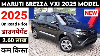 Brezza 2025 New Model  Maruti Brezza 2025  Price Specification Review [upl. by Alliuqat]