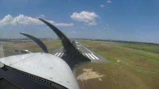 Pilots Eye Approach and Landing ILS z 30 in LFMT with Full ATC [upl. by Yelreveb635]