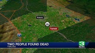 Two people found dead in Turlock [upl. by Lamond]