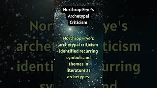 Archetypal Criticism [upl. by Venus]