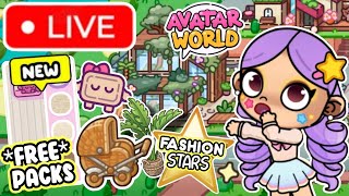 🔴 LIVE GIVING AWAY AVATAR WORLD PACKS  PLAYING WITH MY SUBBIES In avatarworld 😯🤑 [upl. by Harden835]