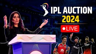 IPL Auction 2024 Live IPL Auction Live From Dubai  Mitchell Starc 2475 Cr  Pat Cummins 205 Cr [upl. by Bremble]