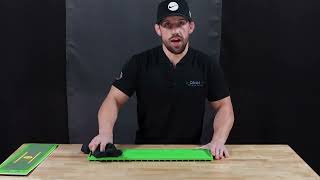 Replacement Pad Divot Board Instructional Video [upl. by Nosremaj]