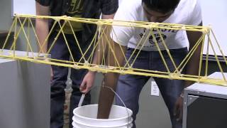 2013 Spaghetti Bridge Test [upl. by Schafer]