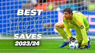 Best 100 Goalkeeper Saves 202425 HD [upl. by Rozanna]