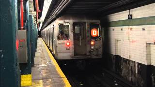 MTA New York City Subway Sound Recording Westinghouse 198688 R68 2500 On The D Train [upl. by Nyrehtac806]