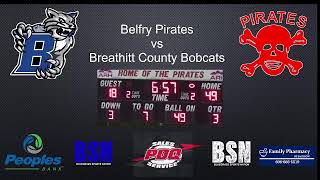 High School Football  Breathitt County vs Belfry [upl. by Enelegna514]