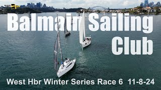 West Harbour Winter Series Race 6 11 08 24 Start [upl. by Eardna]