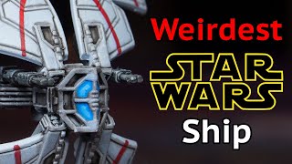 Painting The WEIRDEST Star Wars Ship Xwing Repaint [upl. by Anesor]