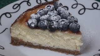 Baked Cheesecake Recipe [upl. by Aneerhs26]