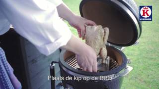 Keurslager  hele kip op bierblik  barbecue [upl. by Hayilaa]