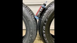 Application of RENEW PROTECT on New Tires [upl. by Watanabe166]