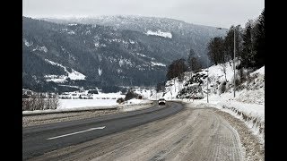 driving from Oslo to Trondheim in Norway by giorgos dedes [upl. by Koffman]