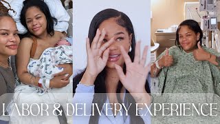 my labor and delivery honest experience  footage  arnellarmon [upl. by Edea256]