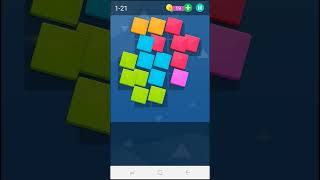 Block Game 21 to 23 Level Smart Puzzles blockpuzzle smartpuzzleoneline slidepuzzle easybrain [upl. by Anayaran]