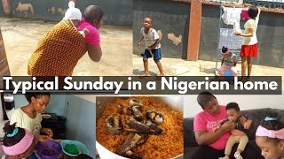 Life in Owerri Nigeria 🇳🇬 A typical Sunday in a Nigerian home [upl. by Sitrik569]