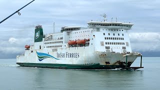 MV Isle of Inishmore Arrives at Calais 301024 [upl. by Hylan459]