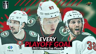 Every Minnesota Wild PLAYOFF GOAL in the 2023 Stanley Cup Playoffs  NHL Highlights [upl. by Oiril241]