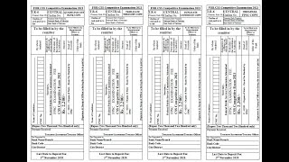 HOW TO FILL CHALLAN FORM FOR CSS [upl. by Tzong]