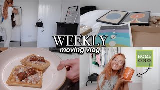 WEEKLY VLOG  mini HomeSense haul MORE new prints amp come SHOP with me [upl. by Mallon]