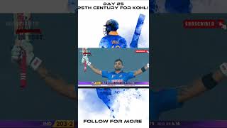 Virat Kohli 25th century  136122 vs BAN in Fatullah 2014  The Test Arena viratkohli [upl. by Medwin]