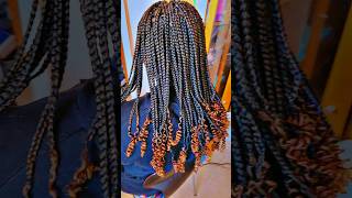 BOX BRAIDS MEDIUM SIZE [upl. by Nea331]