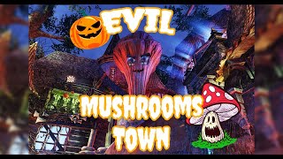 Evil Mushrooms Town  ESO House Tour [upl. by Ernaline]