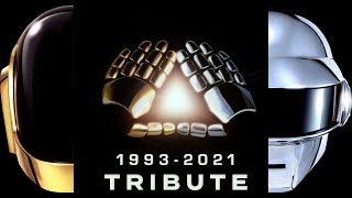 Daft Punk Tribute  1993 to 2021  Thank you [upl. by Drofub]