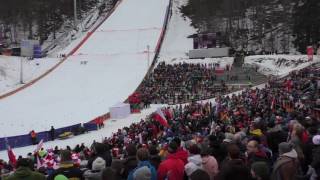 Gregor Schlierenzauer 201m Oberstdorf 050217 Quali Sturz [upl. by Woothen]