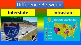 Difference between Interstate and Intrastate [upl. by Bigner]