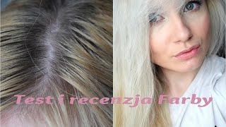 Test i recenzja farby Garnier Color Sensation 111 superjasny srebrny blond [upl. by Ardnac915]