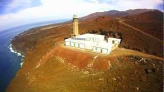 VOLANDO SOBRE CANARIAS  FARO DE ORCHILLA  EL HIERRO [upl. by Batruk]