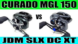 The BEST 200 Baitcaster IN THE WORLD Curado MGL 150 vs SLX DC XT [upl. by Dalis]