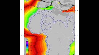 African paleocoastlines and plate motions since the Early Cretaceous [upl. by Lattimer]