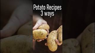 3 Easy Potato Recipes Indian  3 Aloo Recipes  Tasty Potato Recipes aloorecipes potatorecipes [upl. by Johppah]